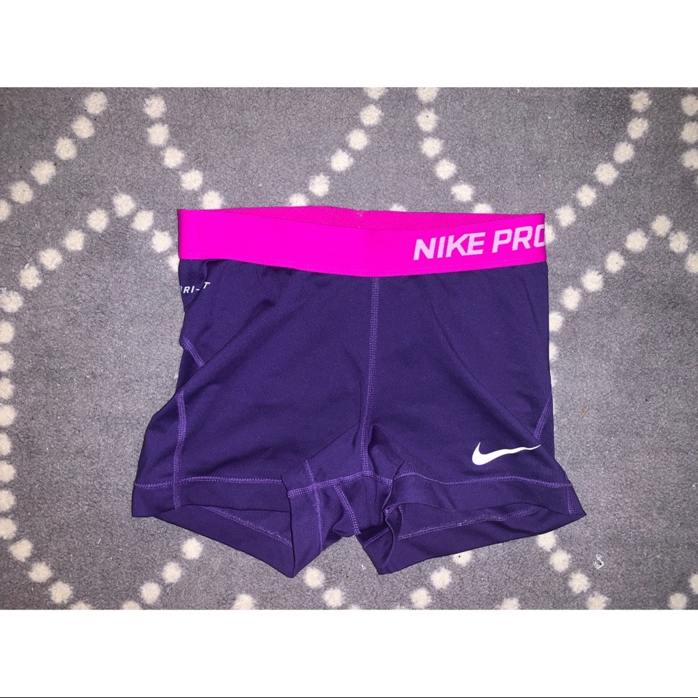 Purple Nike Pros